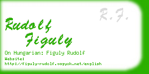 rudolf figuly business card